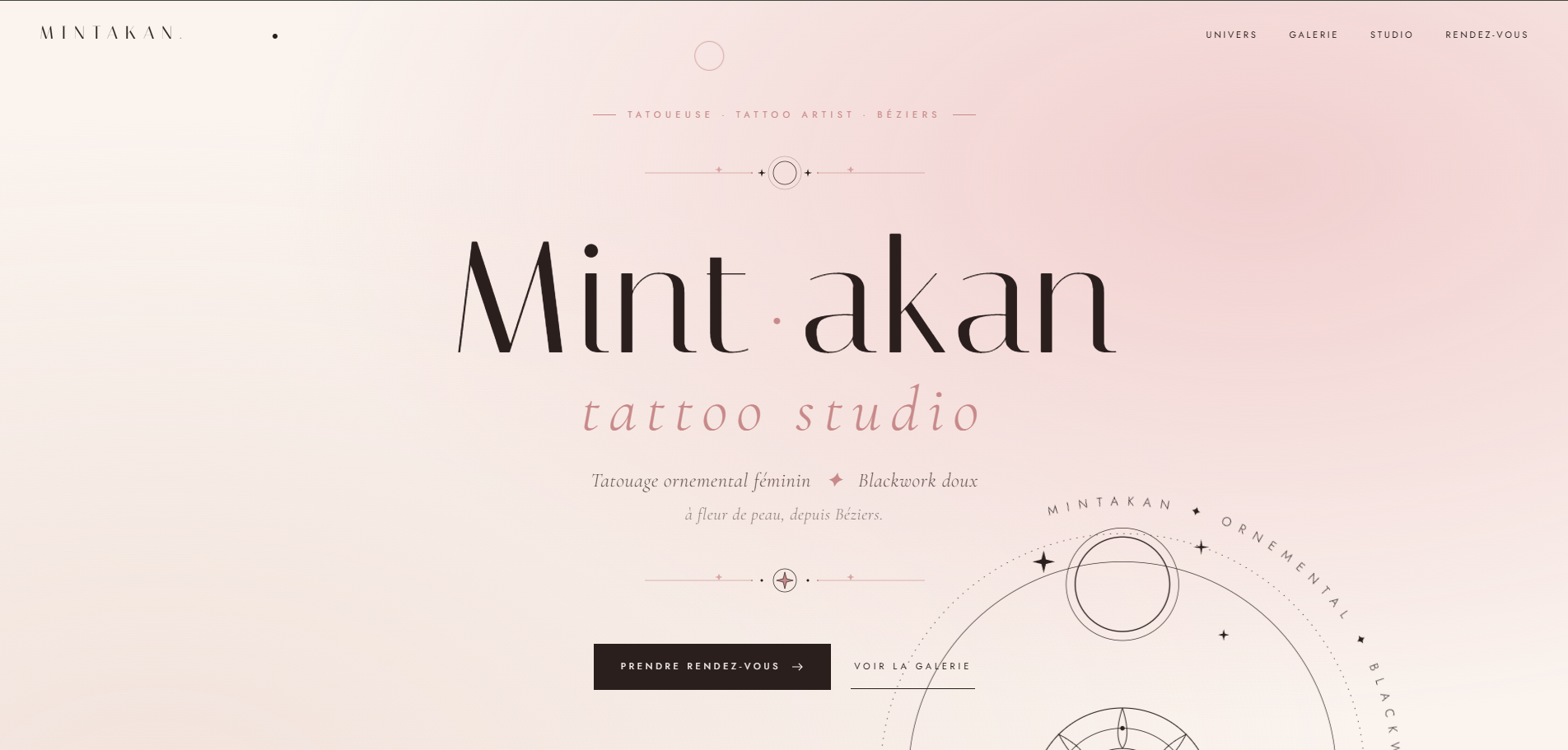 Aperçu du site mintakan.fr